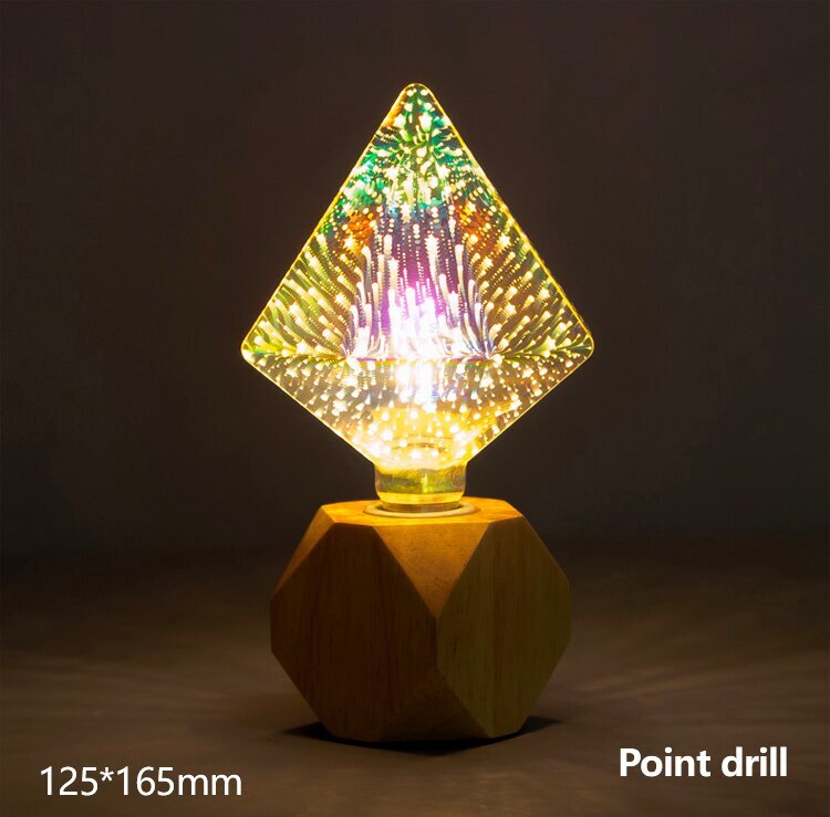 LED-pirn Punktipuur 3D, E27, 125*165mm, 6W/125Lm цена и информация | Lambipirnid, lambid | kaup24.ee