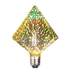 LED-pirn Punktipuur 3D, E27, 125*165mm, 6W/125Lm цена и информация | Лампочки | kaup24.ee