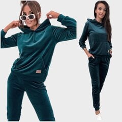 Повседневный комплект одежды для женщин Karina, зеленый цена и информация | Спортивная одежда для женщин | kaup24.ee