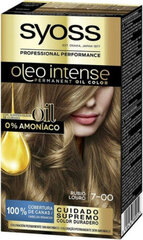 Постоянная краска Olio Intense Syoss Nº 7,00 Светлый цена и информация | Краска для волос | kaup24.ee