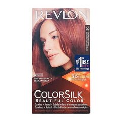 Ammoniaagivaba värv Revlon Colorsilk Haircolo Light Reddish Brown 55 hind ja info | Juuksevärvid | kaup24.ee