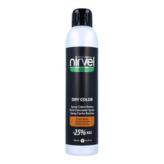 Спрей для закрашивания седых волос Green Dry Color Nirvel Светлый полутон (300 ml) цена и информация | Краска для волос | kaup24.ee