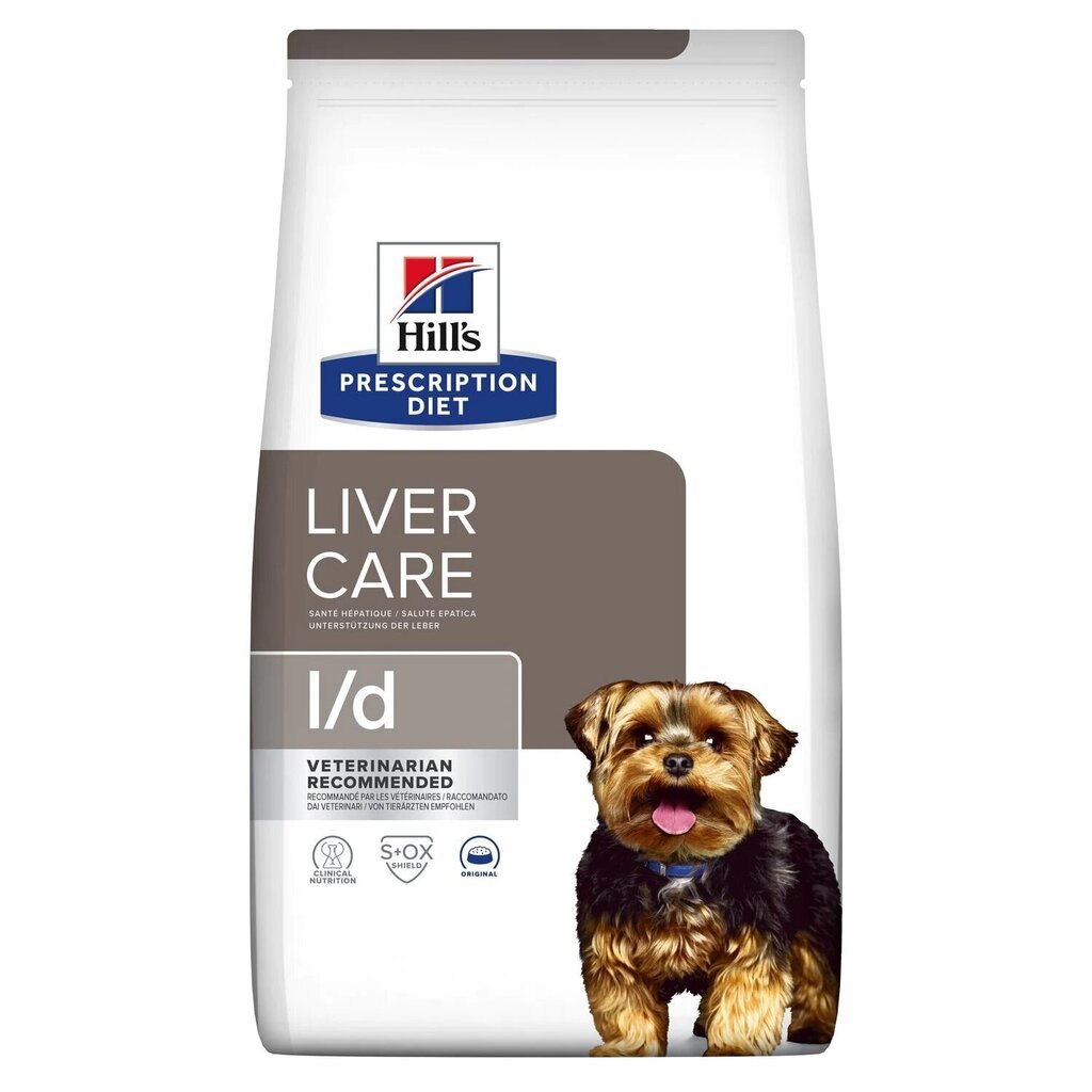 Hill's PD Canine Liver Care l/d maksaprobleemidega täiskasvanud koertele, 1,5 kg цена и информация | Kuivtoit koertele | kaup24.ee
