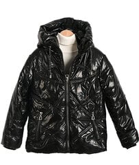 Jope tüdrukule, must цена и информация | Куртки, пальто для девочек | kaup24.ee