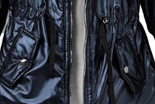 Куртка для девочки, темно-синяя цена и информация | Куртки, пальто для девочек | kaup24.ee