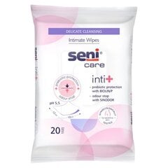 Влажные салфетки для интимной гигиены SENI CARE Inti+, 20 шт. цена и информация | Seni Товары для детей и младенцев | kaup24.ee