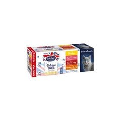 Butcher's Delicious Dinners Jumbo Pack koos kanaga, 4x100 g цена и информация | Кошачьи консервы | kaup24.ee