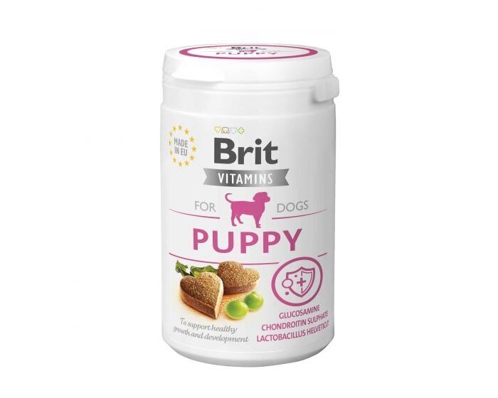 Brit lisand koos vitamiinidega väikestele kutsikatele Vitamins Puppy, 150 g hind ja info | Toidulisandid ja parasiitide vastased tooted | kaup24.ee