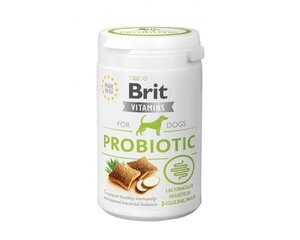 Vitamiinid koertele koos kanaga Brit Vitamins Probiotic, 150 g цена и информация | Пищевые добавки и анти-паразитные товары | kaup24.ee