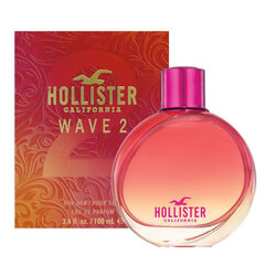 Parfüümvesi Hollister California Wave 2 EDP naistele 100 ml hind ja info | Naiste parfüümid | kaup24.ee
