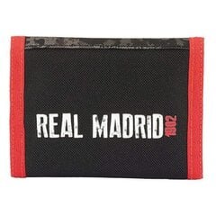 Кошелек для мальчиков Real Madrid CF S4302855, черный цена и информация | Аксессуары для детей  | kaup24.ee