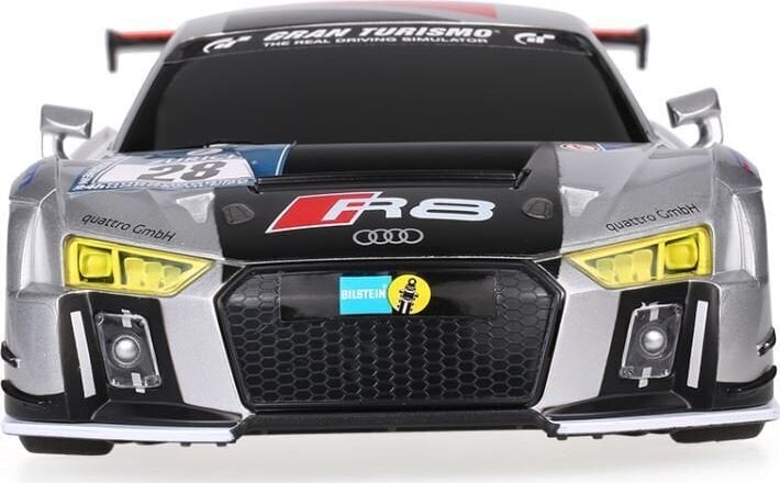 Puldiga auto Rastar Audi R8 LMS 1:18 RAS/59300-SLV hind ja info | Poiste mänguasjad | kaup24.ee