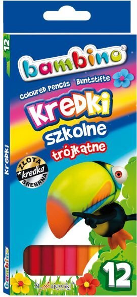 Värvipliiatsid St. Majewski, 12 sp. цена и информация | Kunstitarbed, voolimise tarvikud | kaup24.ee