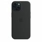 Apple Silicone Case MagSafe MT0J3ZM/A Black hind ja info | Telefoni kaaned, ümbrised | kaup24.ee