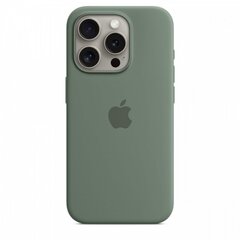 Apple iPhone 15 Pro Silicone Case with MagSafe - Cypress MT1J3ZM/A цена и информация | Чехлы для телефонов | kaup24.ee