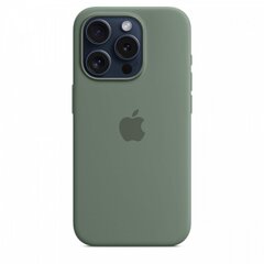 Apple iPhone 15 Pro Silicone Case with MagSafe - Cypress MT1J3ZM/A цена и информация | Чехлы для телефонов | kaup24.ee