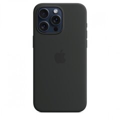Apple Silicone Case MagSafe MT1M3ZM/A Black hind ja info | Telefoni kaaned, ümbrised | kaup24.ee