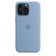 Apple iPhone 15 Pro Max Silicone Case with MagSafe - Winter Blue MT1Y3ZM/A цена и информация | Чехлы для телефонов | kaup24.ee