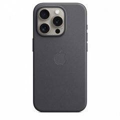 Apple iPhone 15 Pro FineWoven Case with MagSafe - Black MT4H3ZM/A цена и информация | Чехлы для телефонов | kaup24.ee