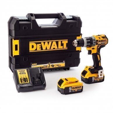 Akutrell-kruvikeeraja Dewalt DCD796P2, 18 V, 2x5,0 Ah цена и информация | Akutrellid ja akukruvikeerajad | kaup24.ee