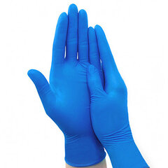 Nitriilkindad LyncMed, sinine XL цена и информация | Рабочие перчатки | kaup24.ee