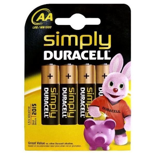 Duracell patarei DL 2032 3V liitium 4tk.