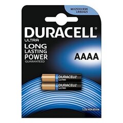 Элемент Duracell Ultra Long, 2 шт. цена и информация | Батарейки | kaup24.ee