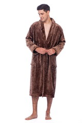 Bambuskiust rüü meestele Elite Bamboo, pruun hind ja info | Meeste hommikumantlid, pidžaamad | kaup24.ee