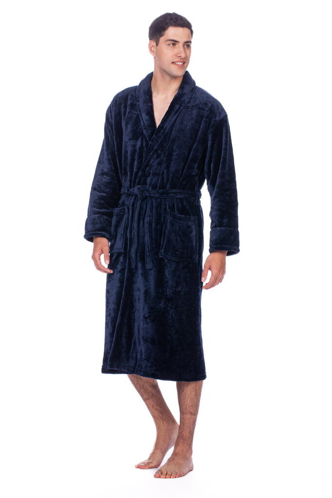 Bambuskiust rüü meestele Elite Bamboo, sinine hind ja info | Meeste hommikumantlid, pidžaamad | kaup24.ee