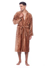 Bambuskiust rüü meestele Elite Bamboo, pruun hind ja info | Meeste hommikumantlid, pidžaamad | kaup24.ee