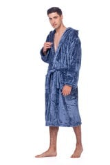 Kapuutsiga bambusest kiust rüü meestele Elite Bamboo hind ja info | Meeste hommikumantlid, pidžaamad | kaup24.ee
