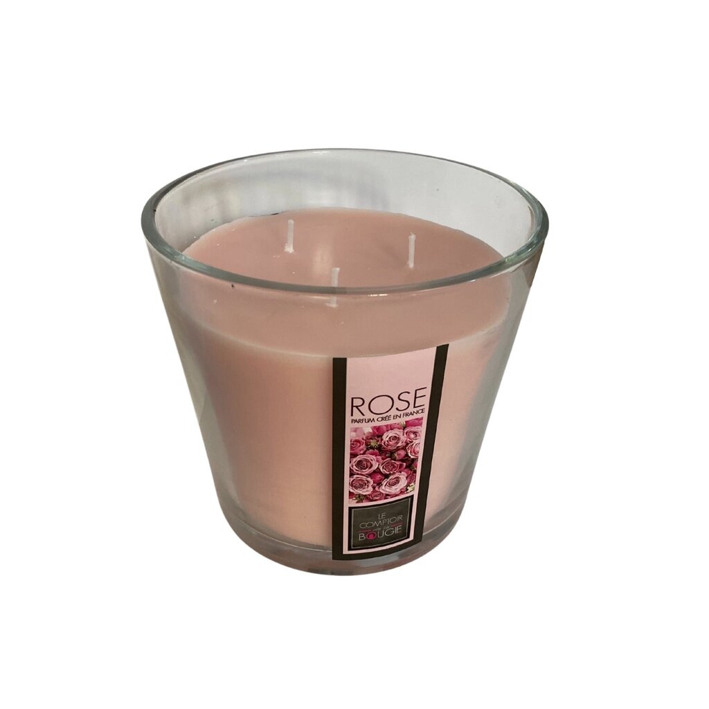 Roosi aroomiga lõhnaküünal, 500g hind ja info | Küünlad, küünlajalad | kaup24.ee