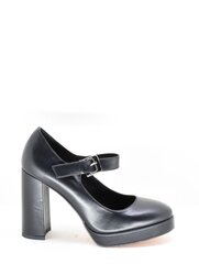 Naiste kõrge kontsaga kingad ELtempo 29980521, must hind ja info | Naiste kingad | kaup24.ee