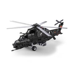 Konstruktor Helikopter WZ-10 kaugjuhtimisega CaDa, 989 detaili цена и информация | Игрушки для мальчиков | kaup24.ee