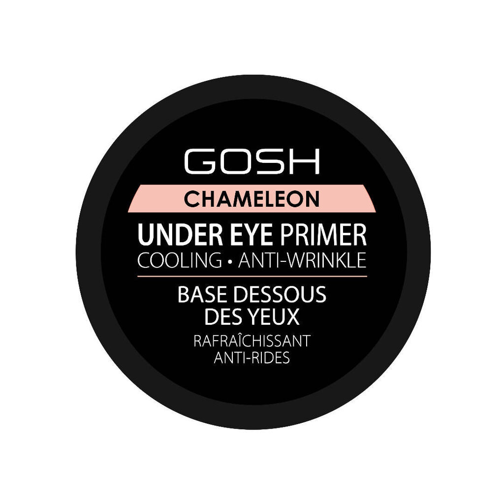 GOSH Under Eye Primer Cooling & Anti-Wrinkle silmaaluskreem 2.5 g цена и информация | Ripsmetušid, lauvärvid, silmapliiatsid, seerumid | kaup24.ee