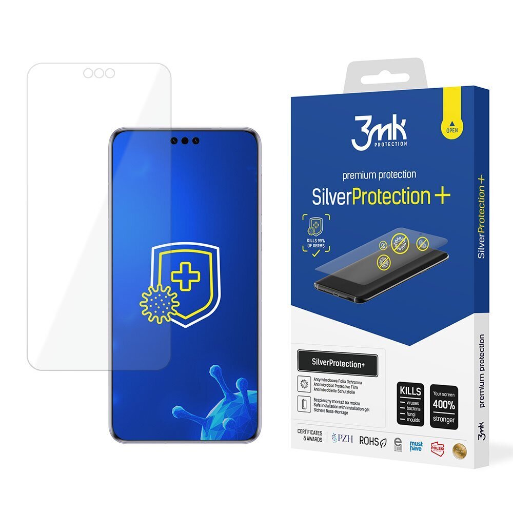 3mk SilverProtection+ Screen Protector цена и информация | Ekraani kaitsekiled | kaup24.ee