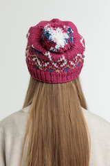 Müts naistele Snowflake, roosa hind ja info | Naiste mütsid ja peapaelad | kaup24.ee