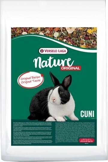 Toit kääbusküülikutele Versele-Laga Cuni Nature Original, 9 kg hind ja info | Toit väikeloomadele | kaup24.ee