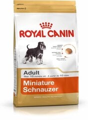 Royal Canin Miniature Schnauzer Adult täiskasvanud kääbusšnautseritele 7.5 kg цена и информация | Сухой корм для собак | kaup24.ee