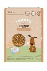 Bosch Sammy’s Muesli Taler koos teravilja ja linnulihaga, 1 kg цена и информация | Лакомства для собак | kaup24.ee