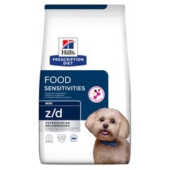 Hill's Prescription Diet z/d Canine Mini väikest tõugu koertele, 1 kg цена и информация | Сухой корм для собак | kaup24.ee