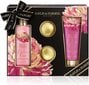 Kinkekomplekt naistele Baylis & Harding Boudiore Cherry Blossom Luxury Bathing Treats: vannipallid 2 x 75 g + dušikreem 300 ml + käte- ja ihupiim 200 ml hind ja info | Dušigeelid, õlid | kaup24.ee