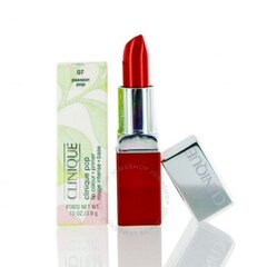 Huulepulk Clinique Pop Lip Colour 3,9 g, 07 Passion Pop hind ja info | Huulepulgad, -läiked, -palsamid, vaseliin | kaup24.ee