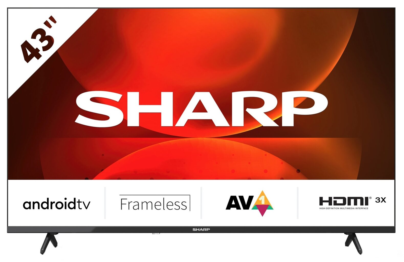 Sharp 43FH2EA hind ja info | Telerid | kaup24.ee