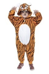 Карнавальный костюм Тигр, оранжевый цена и информация | Карнавальные костюмы | kaup24.ee