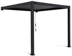 Gazebo Pergola Premium Wall 3x4, antratsiitvärvi