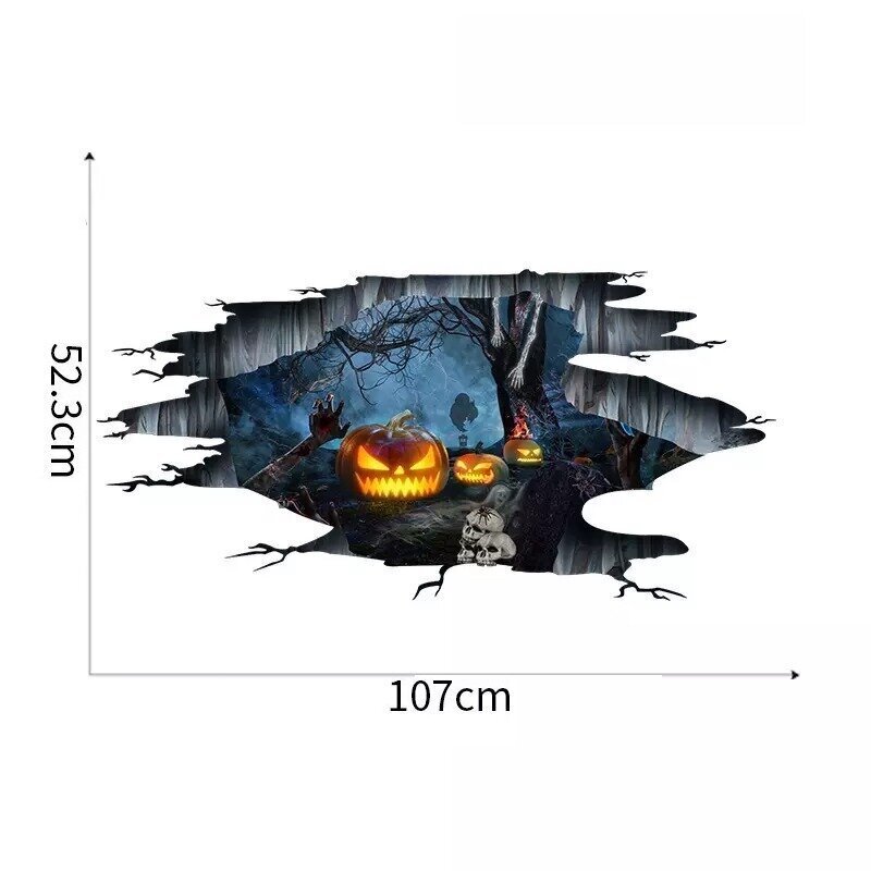 Interjööri kleebis Halloween цена и информация | Seinakleebised | kaup24.ee