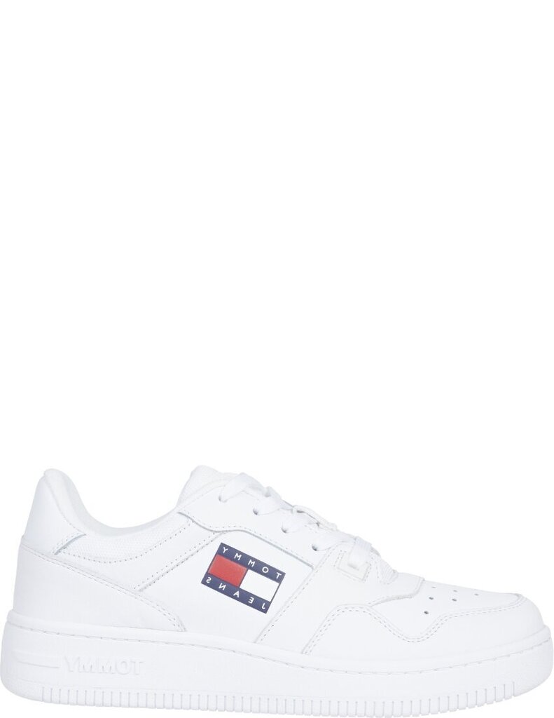 Naiste vabaajajalatsid Tommy Jeans, valge hind ja info | Naiste kingad | kaup24.ee