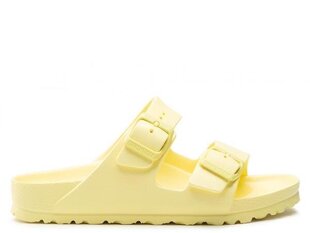 Naiste plätud Birkenstock Arizona Eva, kollane 1022466 1022466 цена и информация | Шлепанцы, тапочки для женщин | kaup24.ee