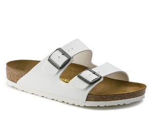 Arizona bf birkenstock for women's white 0552683 0552683 цена и информация | Шлепанцы, тапочки для женщин | kaup24.ee